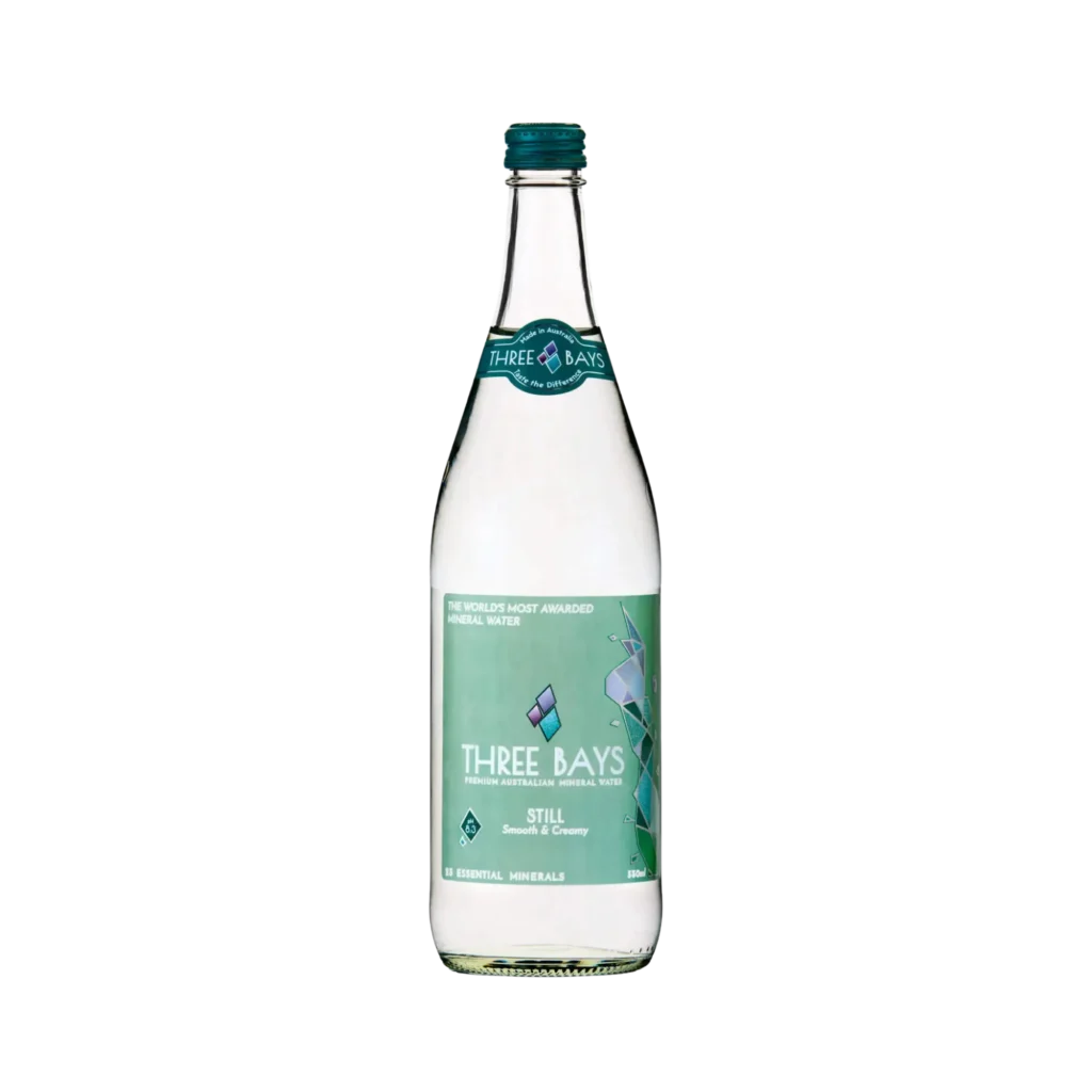 Three Bays still mineral water glass bottle 330ml