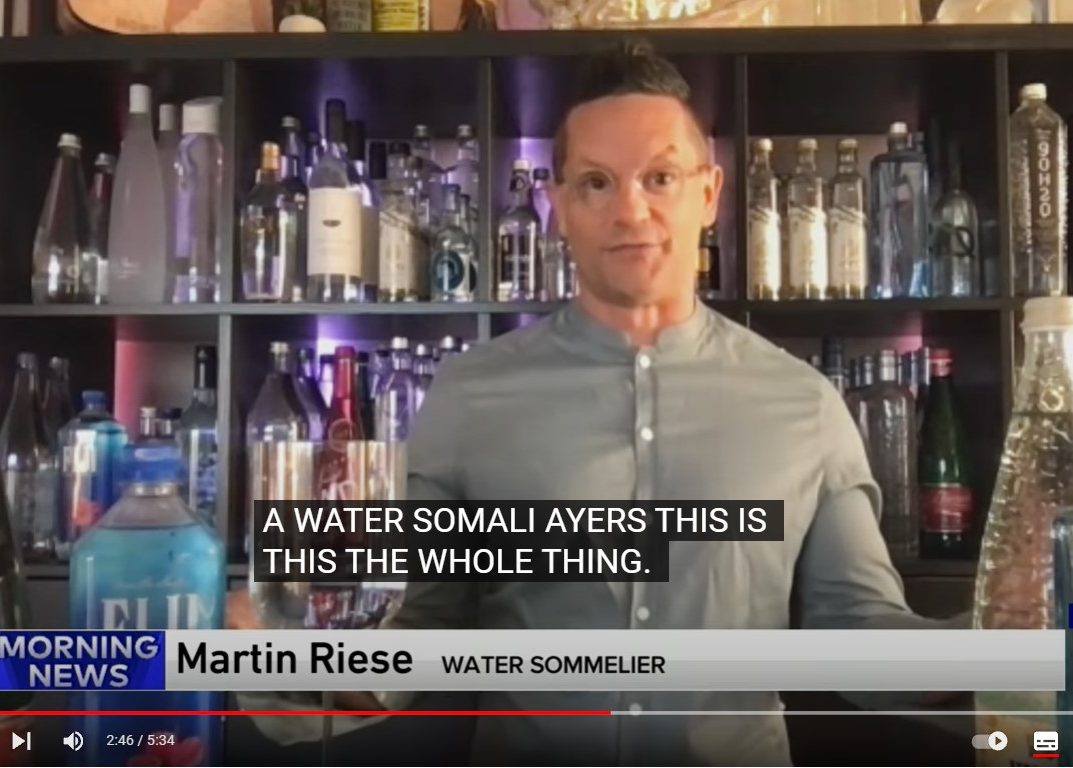 The World’s Most Famous Water Sommelier