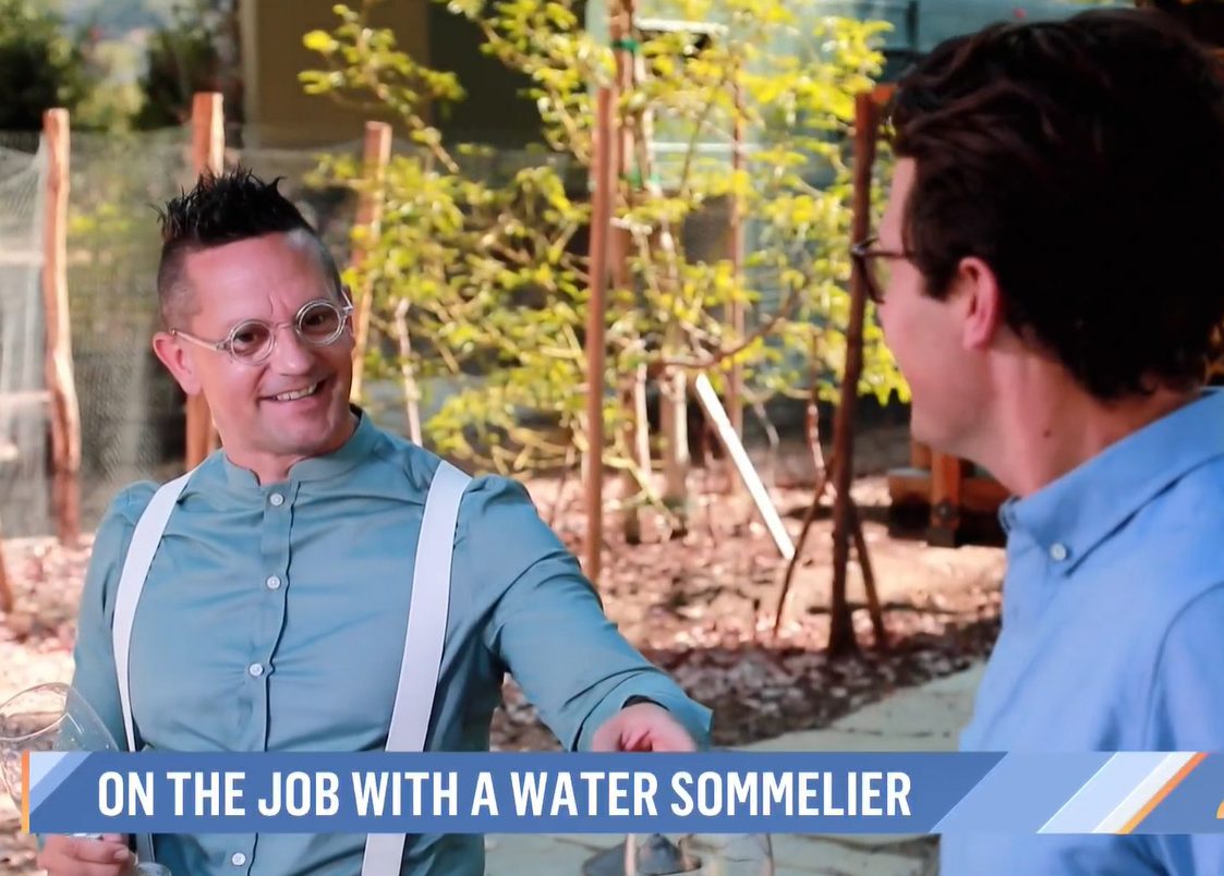 On the job with a water sommelier
