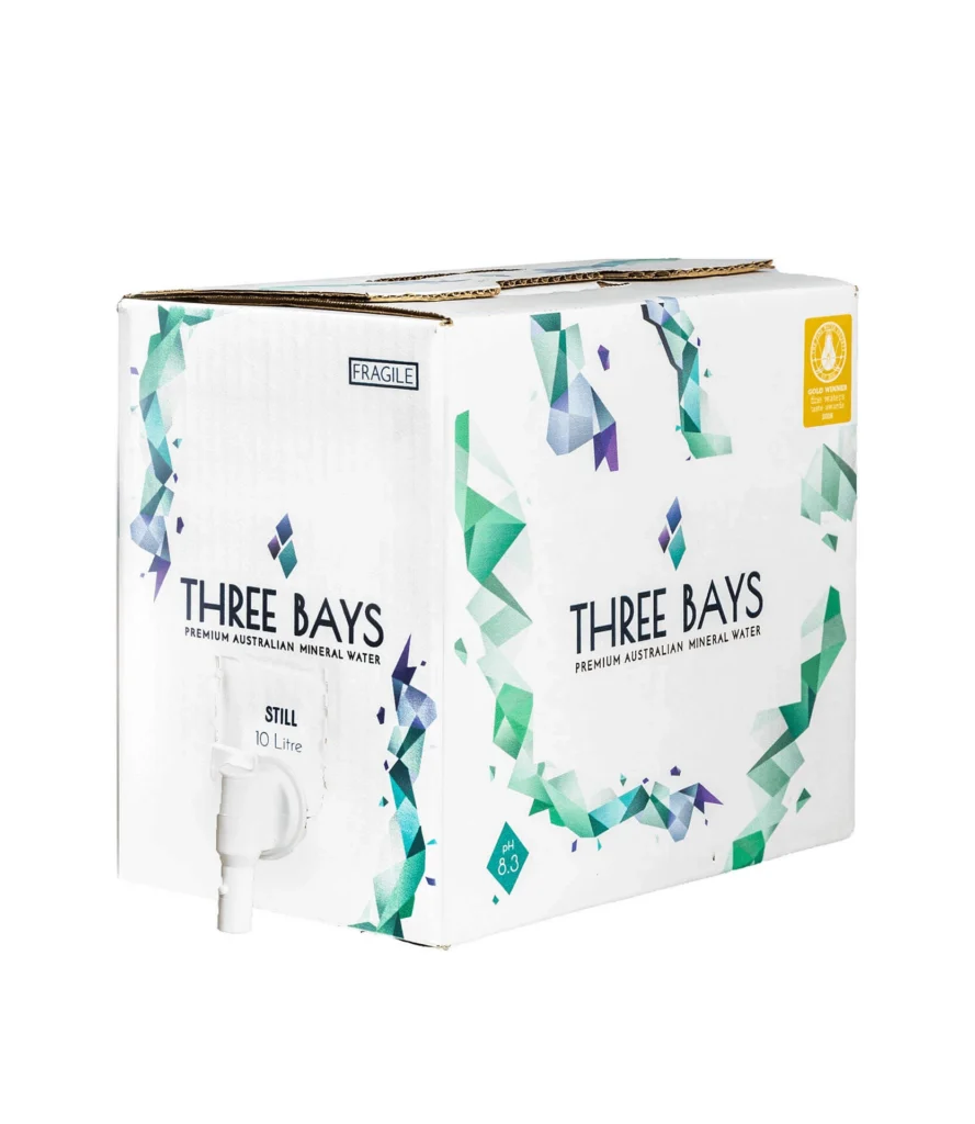 Three Bays still mineral water 10 litre cask box